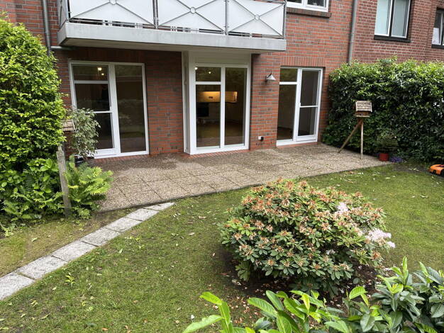 Terrassenwohnung zum Kauf provisionsfrei 320.000 € 2,5 Zimmer 68 m² EG Bergedorf Hamburg 21029