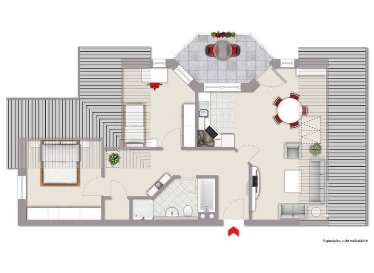 Wohnung zum Kauf 199.000 € 3 Zimmer 84 m² Gescher 48712