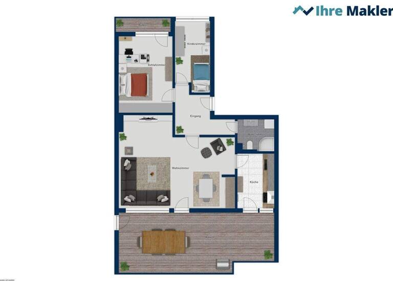 Wohnung zum Kauf 184.000 € 2,5 Zimmer 62 m² 4. Geschoss Buxtehude 21614