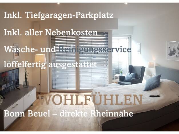 Wohnung zur Miete 1.295 € 1 Zimmer 40 m² Geschoss 2/5 frei ab 31.10.2025 Vilich-Rheindorf Bonn 53225