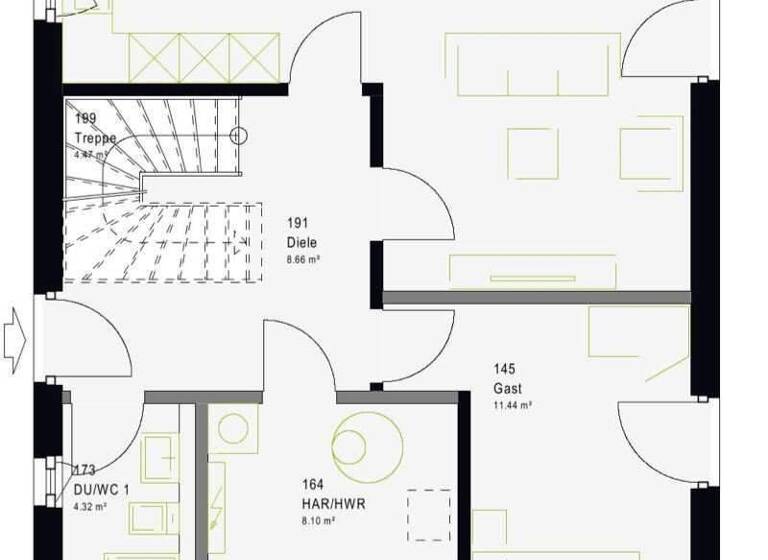 Einfamilienhaus zum Kauf provisionsfrei 376.200 € 5 Zimmer 134 m² 470 m² Grundstück Inden/Altdorf Inden 52459
