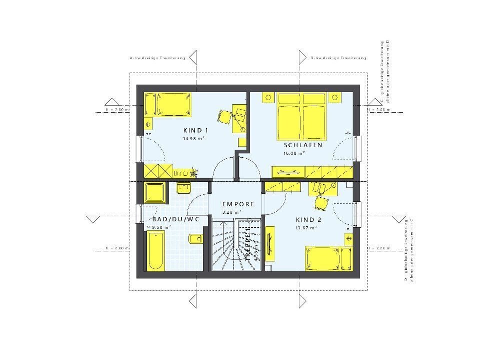 Einfamilienhaus zum Kauf 554.965 € 6 Zimmer 125 m²<br/>Wohnfläche 350 m²<br/>Grundstück Senden Senden 89250