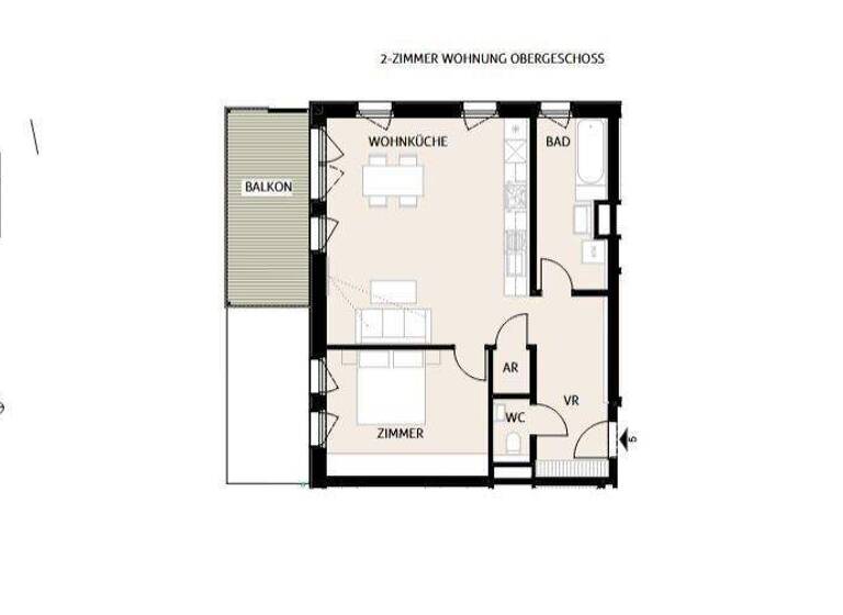 Wohnung zum Kauf - Erstbezug 472.900 € 2 Zimmer 66,6 m² 1. Geschoss frei ab sofort Gießhübl 2372