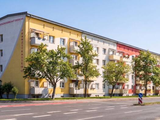 Wohnung zur Miete 430 € 2 Zimmer 58,4 m² 3. Geschoss frei ab 01.11.2026 Franzstraße 142 Innenstadt Dessau-Roßlau 06842
