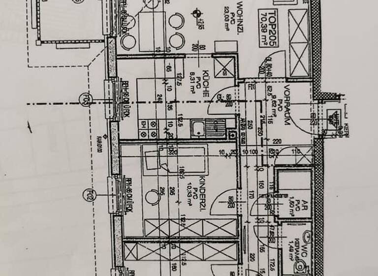 Wohnung zur Miete 683 € 3 Zimmer 70,4 m² 1. Geschoss Thaya 3842