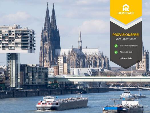 Wohnung zum Kauf 385.000 € 2 Zimmer 65 m² 3. Geschoss Altstadt-Süd Köln 50676