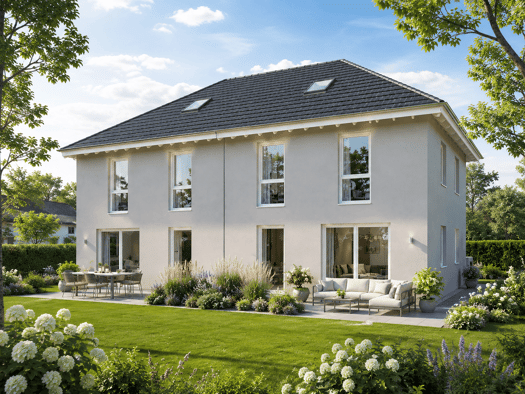 Doppelhaushälfte zum Kauf - Erstbezug provisionsfrei 869.000 € 5 Zimmer 123 m² 230 m² Grundstück Allach-Untermenzing München 80999