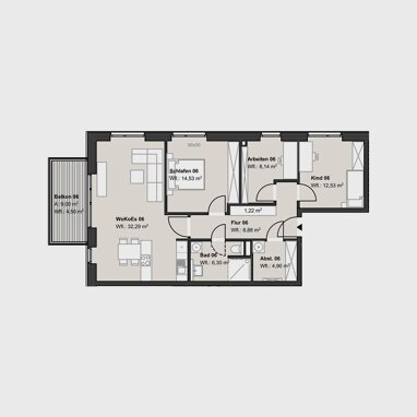 Wohnung zum Kauf provisionsfrei 454.589 € 3,5 Zimmer 93,3 m² 1. Geschoss frei ab sofort Bürgermeister-Dankers-Straße 4 Horneburg 21640