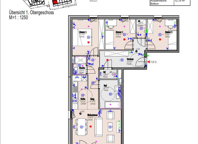 Studio zum Kauf 334.621 € 4 Zimmer 90,4 m² frei ab sofort Wiener Neustadt 2700