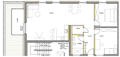 Wohnung zur Miete 1.151 € 3 Zimmer 95,9 m² Homburg Homburg 66424