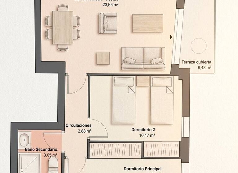 Wohnung zum Kauf 449.000 € 3 Zimmer 89 m² 1. Geschoss Palma 07007