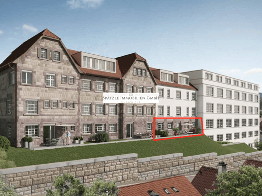Terrassenwohnung zur Miete 1.100 € 2 Zimmer 87,7 m² 1. Geschoss frei ab 01.12.2026 Maulbronn Maulbronn 75433