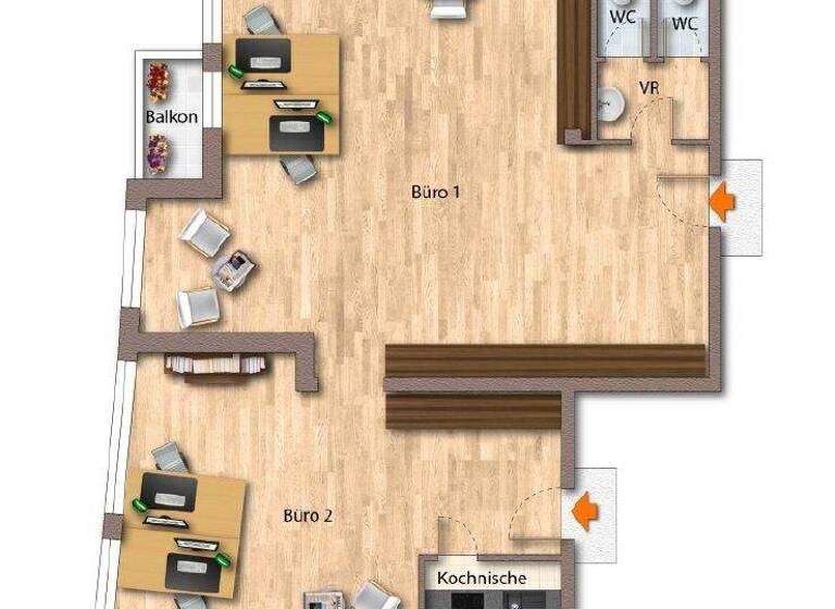 Bürofläche zum Kauf 725.000 € 107,1 m² Bürofläche Kitzbühel 6370