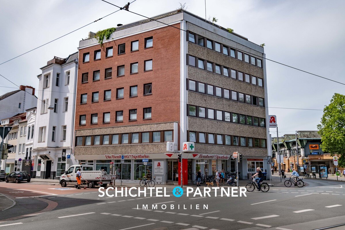 Penthouse zum Kauf 249.900 € 2 Zimmer 107 m²<br/>Wohnfläche 6.<br/>Geschoss Bahnhofsvorstadt Bremen 28195