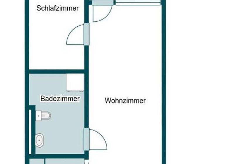 Wohnung zum Kauf 89.000 € 2 Zimmer 42,1 m² 2. Geschoss Bannewitz 01728