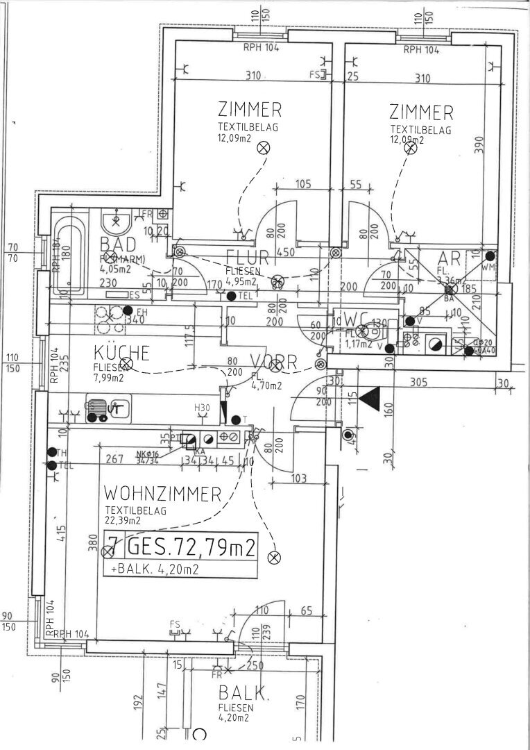 Wohnung zum Kauf 199.000 € 3 Zimmer 73 m²<br/>Wohnfläche Mariazeller Gasse Leobersdorf 2544