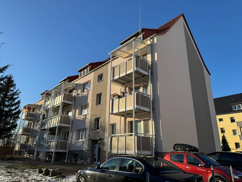 Wohnung zur Miete 309 € 2 Zimmer 44,3 m² Dachgeschoss frei ab sofort Straße der Jugend 48 Eilenburg Eilenburg 04838