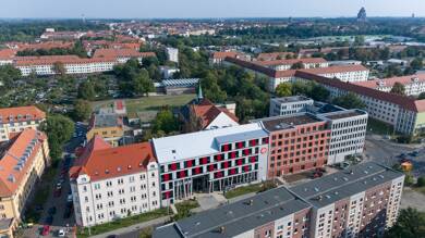 Wohnung zur Miete - Erstbezug 589 € 2 Zimmer 45,3 m² 4. Geschoss Riebeckstraße 35 Reudnitz-Thonberg Leipzig / Reudnitz-Thonberg 04317