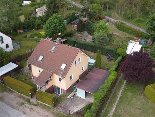 Einfamilienhaus zum Kauf 348.000 € 5 Zimmer 105 m² 997 m² Grundstück frei ab sofort Wiesenweg 6 Hoppegarten b Müncheberg Müncheberg 15374