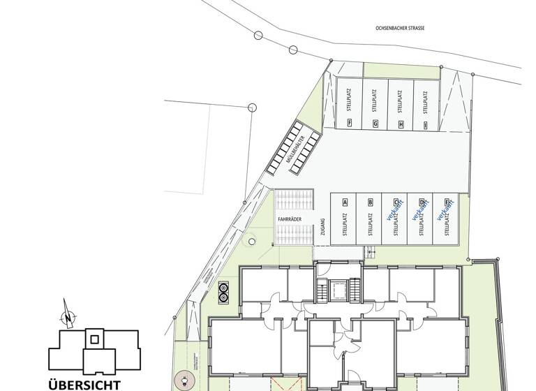 Wohnung zur Miete - Erstbezug 1.150 € 3 Zimmer 83 m² frei ab 01.05.2026 Ochsenbacher Straße 15 Hohenhaslach Hohenhaslach Sachsenheim 74343