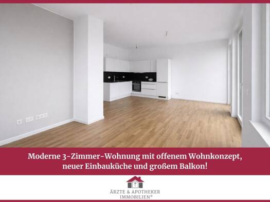 Wohnung zur Miete 1.695 € 3 Zimmer 75 m² Bornstedter Feld Potsdam / Bornstedt 14469