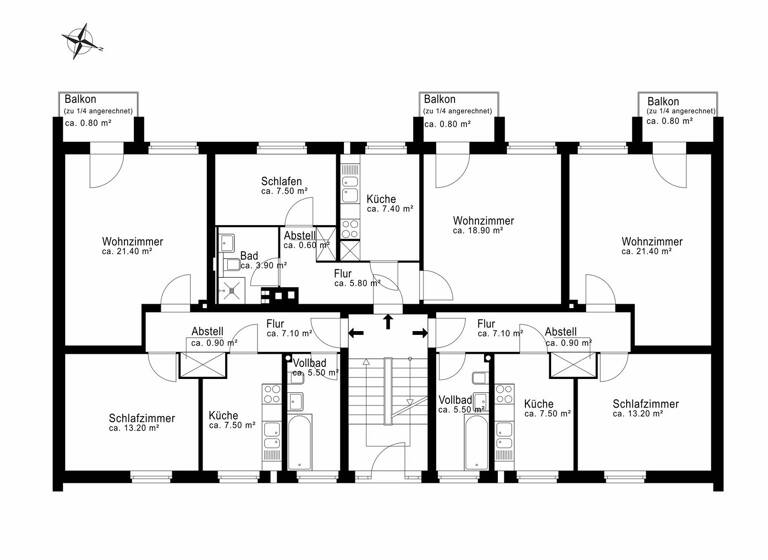 Mehrfamilienhaus zum Kauf provisionsfrei 1.098.000 € 22 Zimmer 600 m² 2.726 m² Grundstück Eckernförde 24340