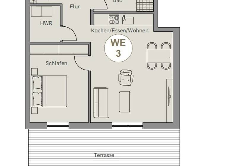 Wohnung zur Miete 999 € 2 Zimmer 74 m²<br/>Wohnfläche Annerod Fernwald-Annerod 35463