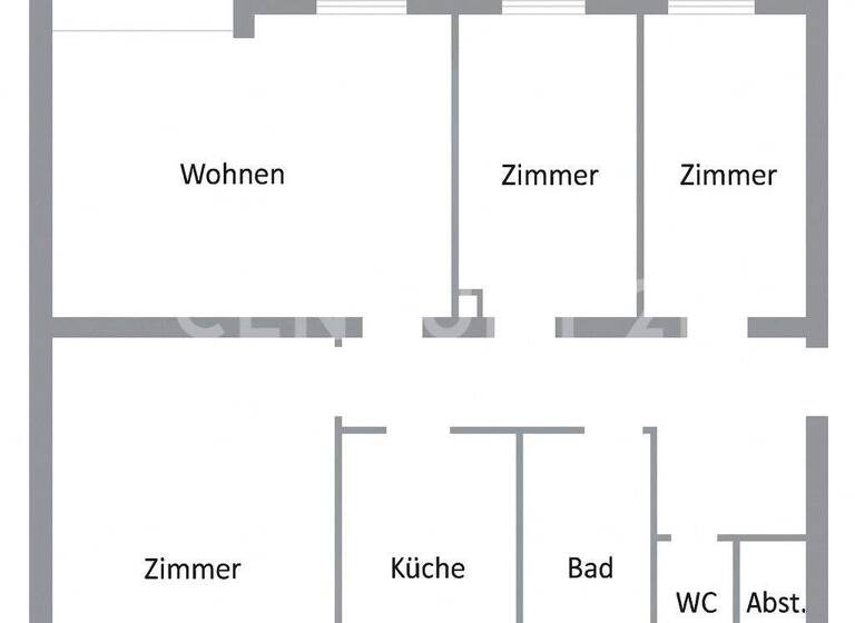Wohnung zum Kauf 230.000 € 4 Zimmer 90 m² 4. Geschoss frei ab sofort Grubweg Passau 94034