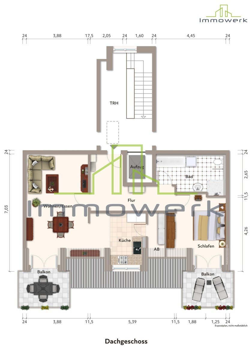 Wohnung zum Kauf 320.500 € 2 Zimmer 77,3 m²<br/>Wohnfläche 2.<br/>Geschoss Rot Rot an der Rot 88430