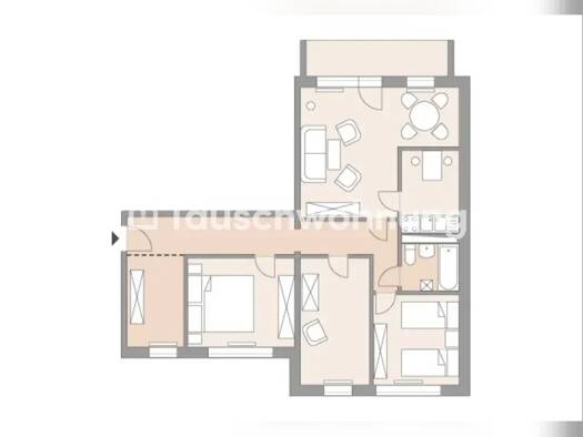 Wohnung zur Miete Tauschwohnung 540 € 5 Zimmer 88 m² 10. Geschoss Alt-Hohenschönhausen Lichtenberg 10319