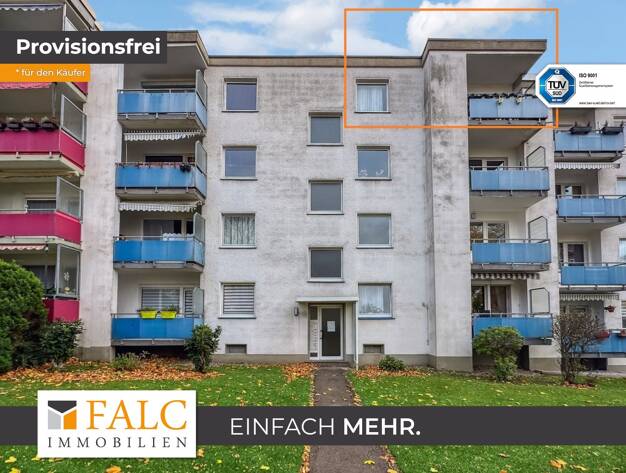 Wohnung zum Kauf provisionsfrei 119.000 € 3 Zimmer 70,7 m² 3. Geschoss Kremenholl Remscheid 42857