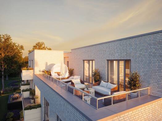 Penthouse zum Kauf - Neubau provisionsfrei 1.025.000 € 3 Zimmer 117,3 m² 3. Geschoss Eilbergweg 22 Großhansdorf 22927