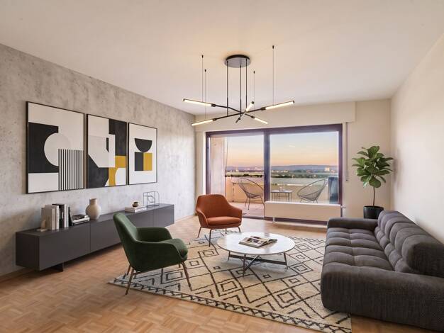 Wohnung zum Kauf 299.000 € 4 Zimmer 99,3 m² 5. Geschoss Frankfurter Straße 9 Hofheim Hofheim am Taunus 65719