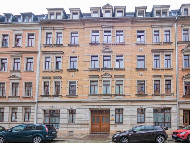 Wohnung zur Miete 850 € 3 Zimmer 76,9 m² 1. Geschoss frei ab sofort Hertelstraße 20 Johannstadt-Nord Dresden 01307
