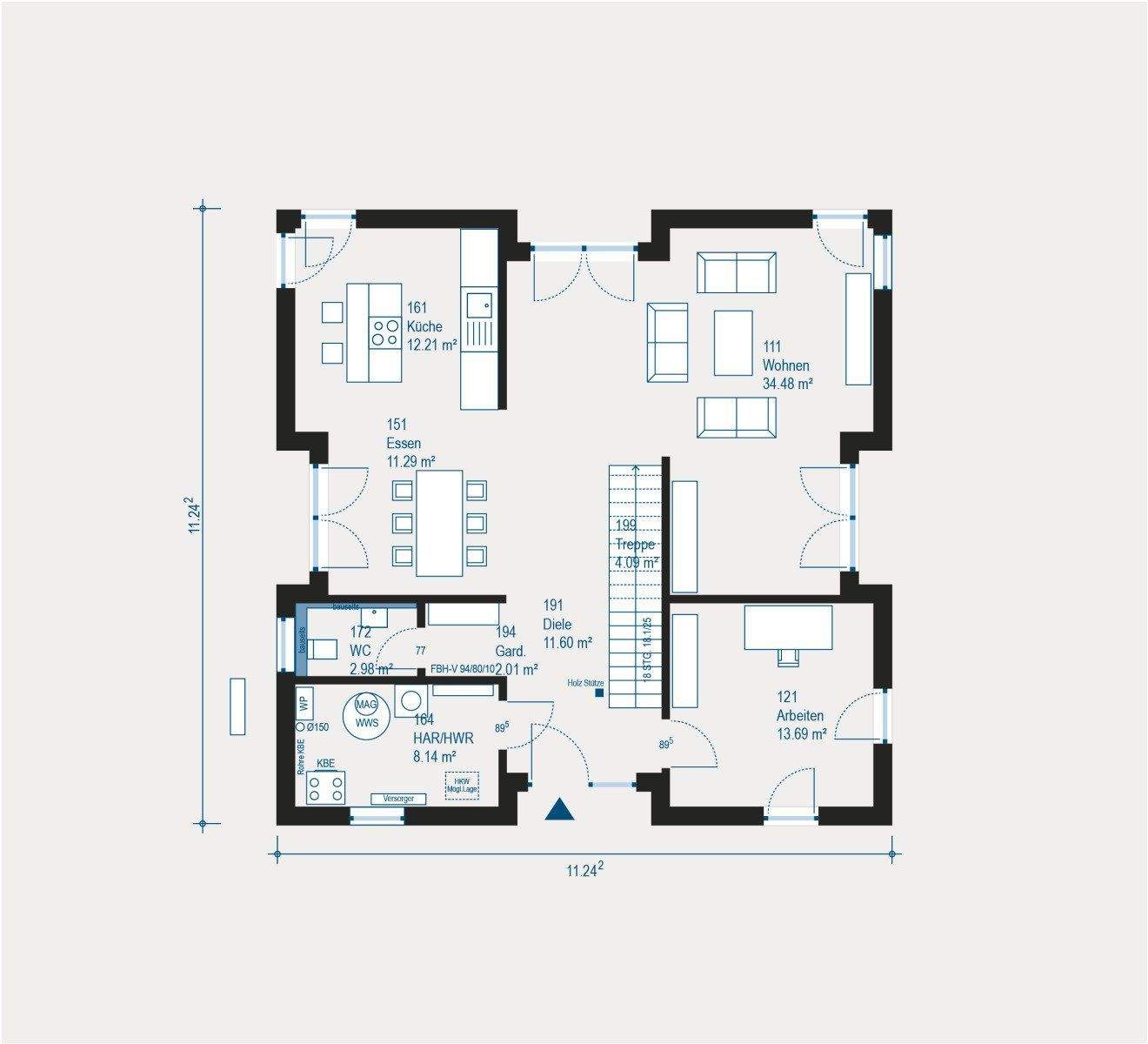 Immobilie in Iffezheim - City Villa 1 - Klassische Eleganz trifft modernen Komfort - Bild 2