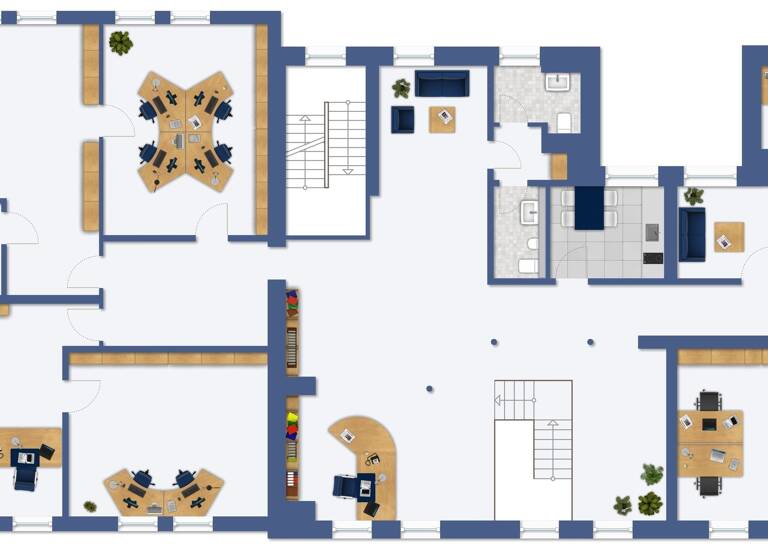 Büro-/Praxisfläche zur Miete provisionsfrei 2.500 € 10 Zimmer 374,2 m²<br/>Bürofläche Kitzingen Kitzingen 97318