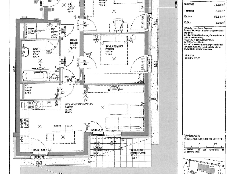 Wohnung zur Miete 788 € 3 Zimmer 75,9 m² EG frei ab 01.05.2026 Raaber Straße 20 Andorf 4770