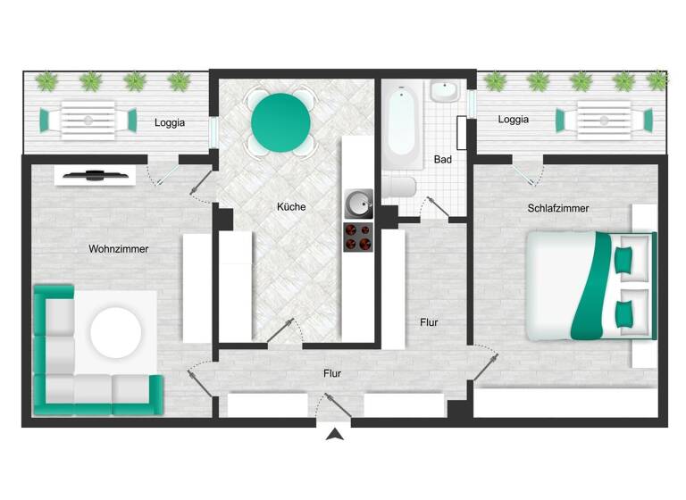 Wohnung zum Kauf 249.000 € 2 Zimmer 71,2 m² 1. Geschoss Buckow Berlin 12351