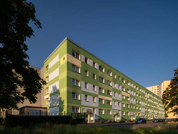 Wohnung zur Miete 419 € 3 Zimmer 57,3 m² 2. Geschoss Ernst-Haeckel-Weg 9 Nördliche Neustadt Halle 06122