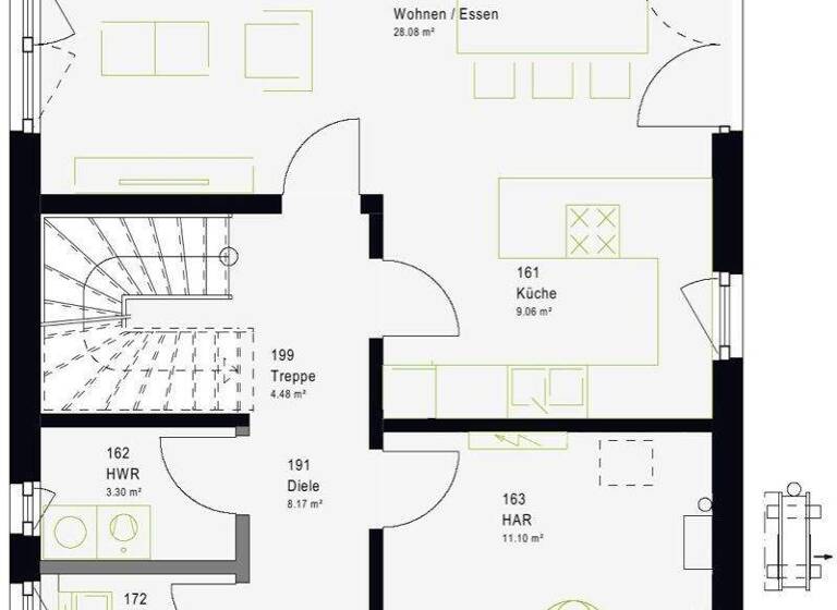 Haus zum Kauf 644.707 € 4 Zimmer 173,2 m² 421 m² Grundstück Herten Rheinfelden (Baden) 79618