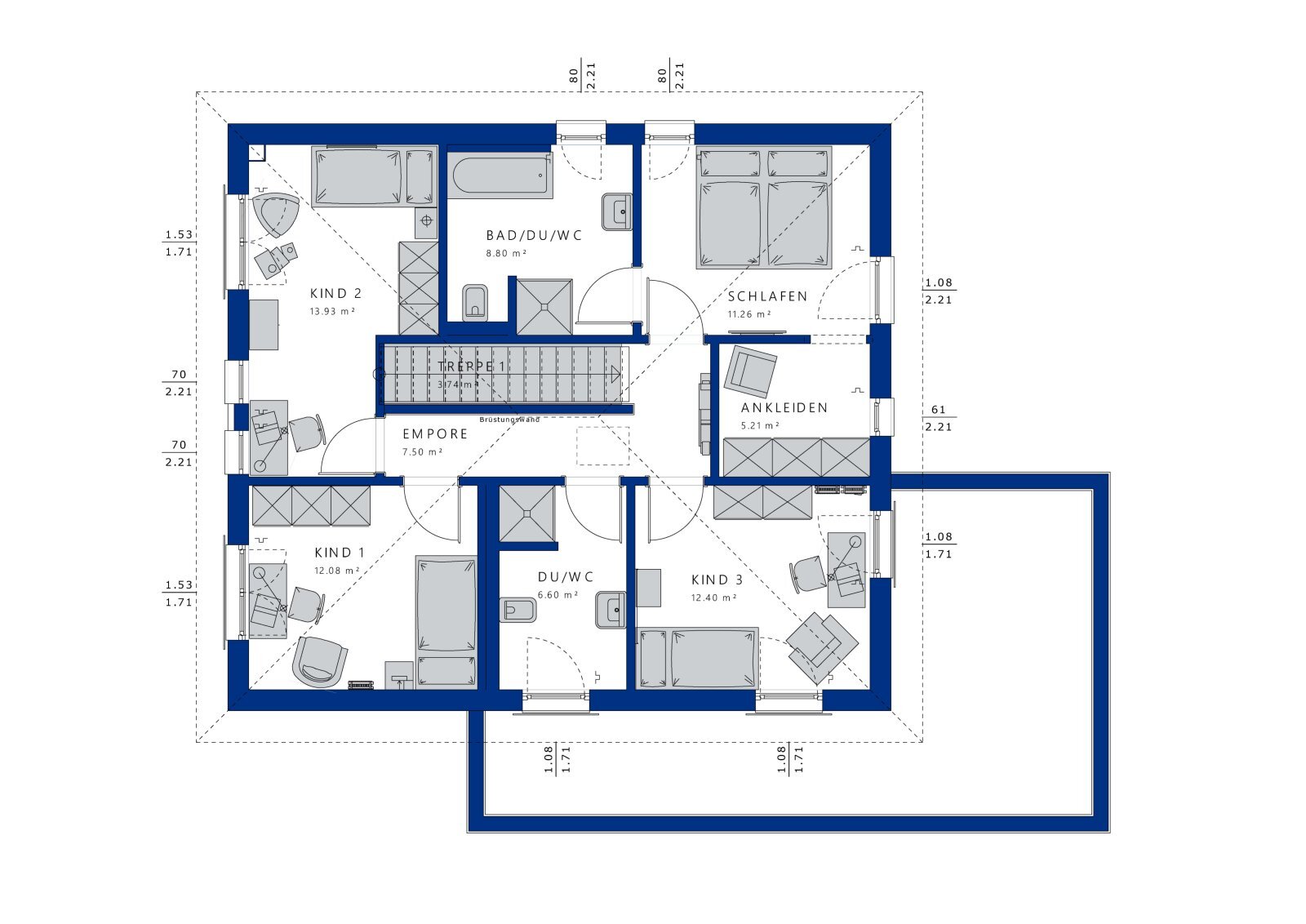 Einfamilienhaus zum Kauf 993.188 € 6 Zimmer 164,6 m²<br/>Wohnfläche 800 m²<br/>Grundstück Potsdam 14476