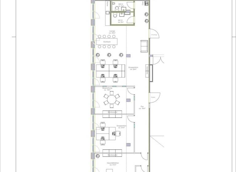 Bürogebäude zur Miete provisionsfrei 15 € 1 Zimmer 478,5 m² Bürofläche Am Flughafen 13 Kienberg Schönefeld 12529