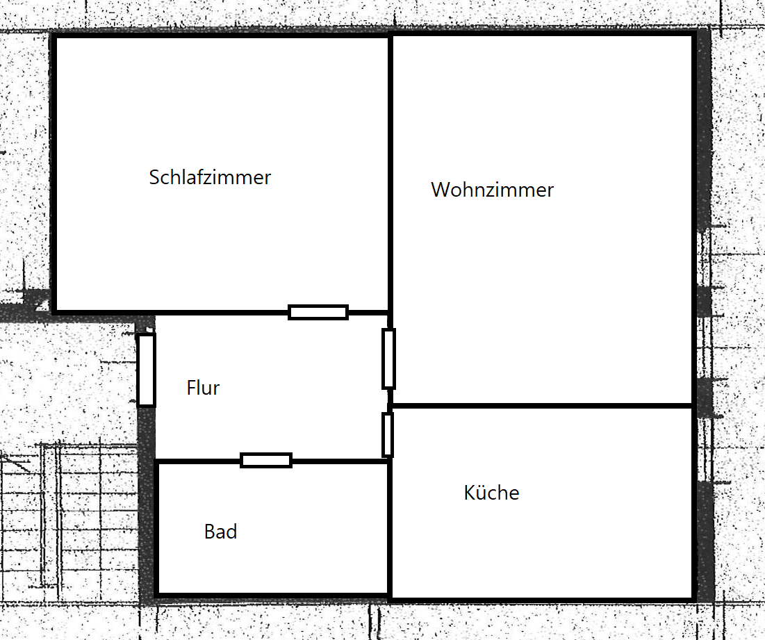 Wohnung zur Miete 295 € 2 Zimmer 41,6 m²<br/>Wohnfläche 2.<br/>Geschoss ab sofort<br/>Verfügbarkeit Königsberger Str. 6 Kernstadt Seesen 38723