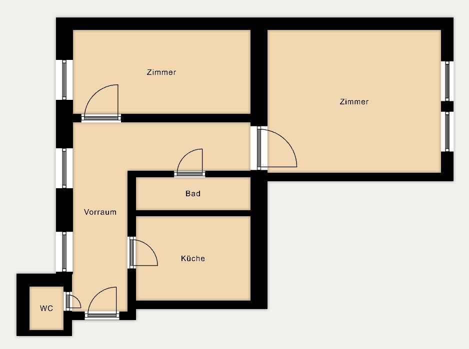 Wohnung zum Kauf 198.900 € 2 Zimmer 58 m²<br/>Wohnfläche 1.<br/>Geschoss Wien,Ottakring 1160