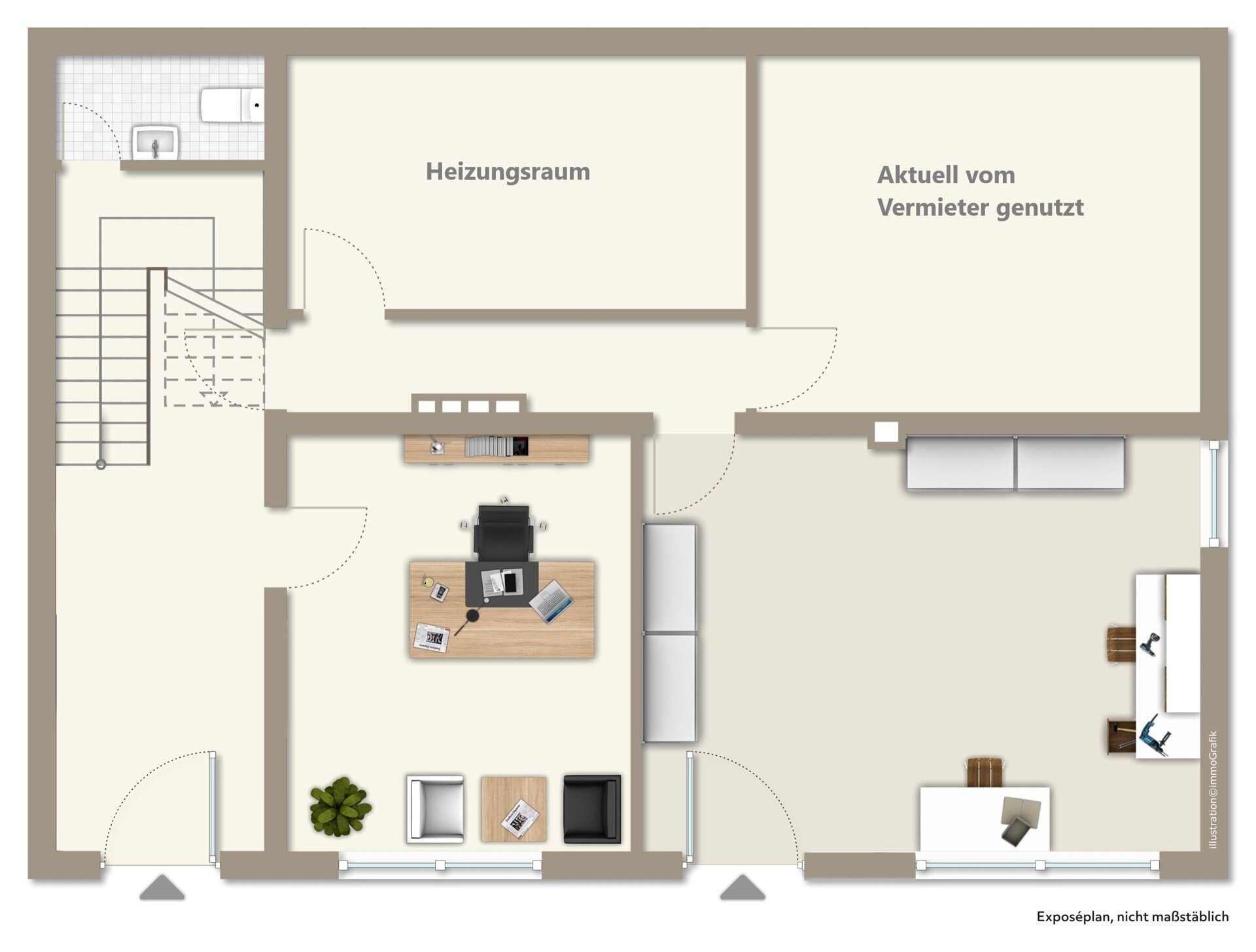 Bürofläche zur Miete 250 € 17 m²<br/>Bürofläche Freienohl Meschede-Freienohl 59872