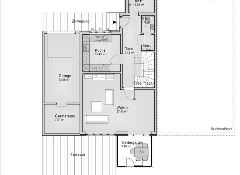 Doppelhaushälfte zum Kauf 229.500 € 5 Zimmer 127 m² 385 m² Grundstück Krakow Krakow am See 18292