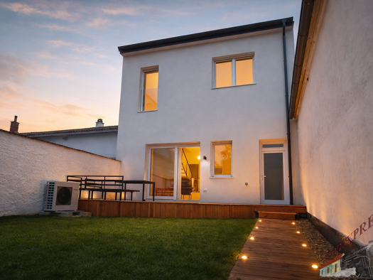 Einfamilienhaus zum Kauf - Erstbezug 380.000 € 3 Zimmer 107,5 m² 275 m² Grundstück Magersdorf 2020