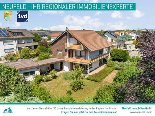 Einfamilienhaus zum Kauf 489.000 € 4 Zimmer 170,3 m² 839 m² Grundstück Duttenberg Bad Friedrichshall / Duttenberg 74177