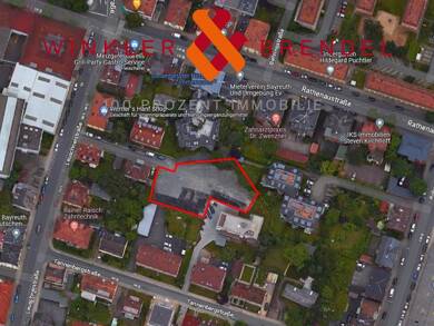 Grundstück zum Kauf 749.000 € 1.407 m² Grundstück Nähe Leuschnerstraße Glocke Bayreuth 95447