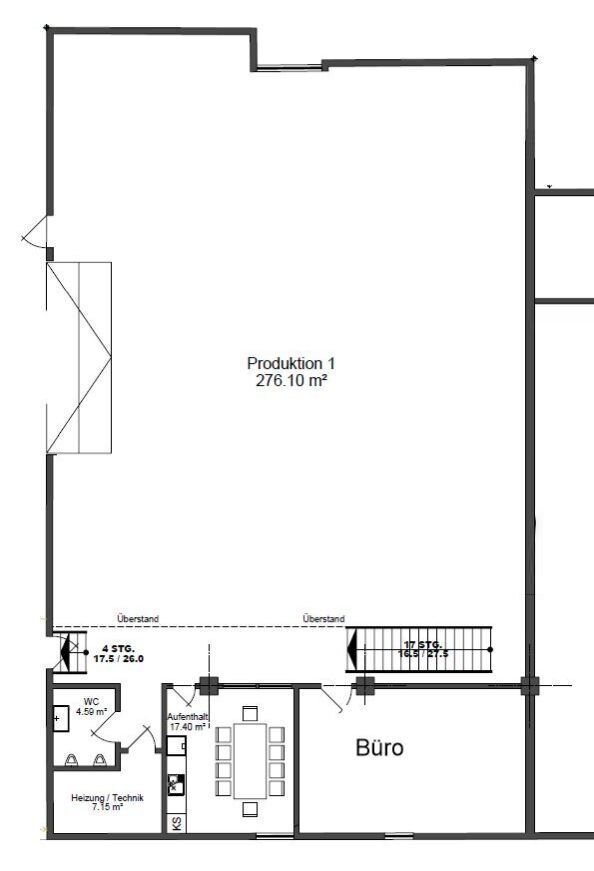 Lagerhalle zur Miete 9.315 € 539 m²<br/>Lagerfläche Kneiting Pettendorf 93186